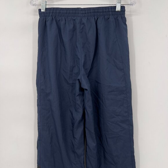 Nike Navy Blue Track Pants with White & Gray Panels Men’s Large - Picture 5 of 12